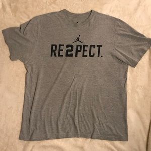 Jeter Respect Jordan t shirt